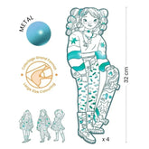 Ausmalbilder - Angele (hellblau) Djeco